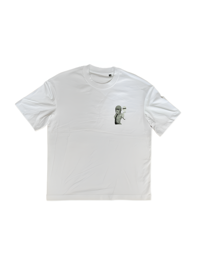 Tricou brodat Makima - Chainsaw Man - imagine 2