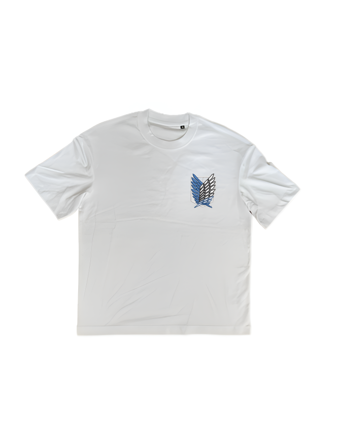 Tricou brodat logo Attack on Titan - imagine 2