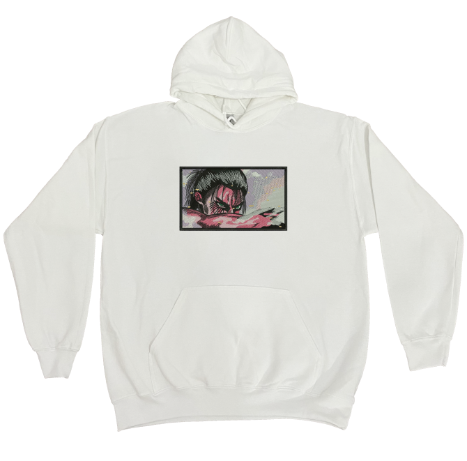 Hanorac brodat Eren Yeager - Attack on Titan - imagine 2