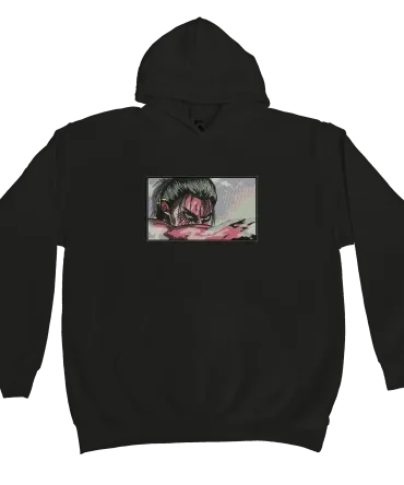 Hanorac brodat Eren Yeager - Attack on Titan