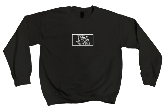 Bluză Kakashi Outline - imagine 2