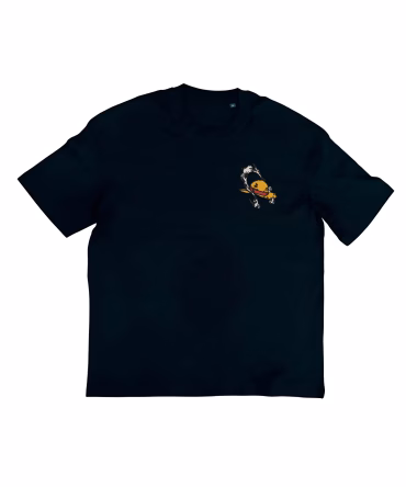 Tricou brodat Luffy Gear 5 Nika - One Piece