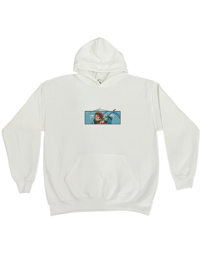 Hanorac Tanjiro Waterfall - Demon Slayer - imagine 2