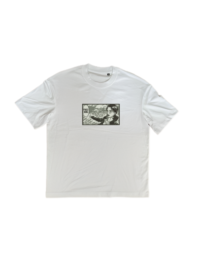 Tricou Eren „Freedom” - Attack on Titan - imagine 2