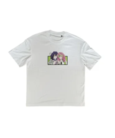 Tricou Mitsuri & Obanai - Demon Slayer