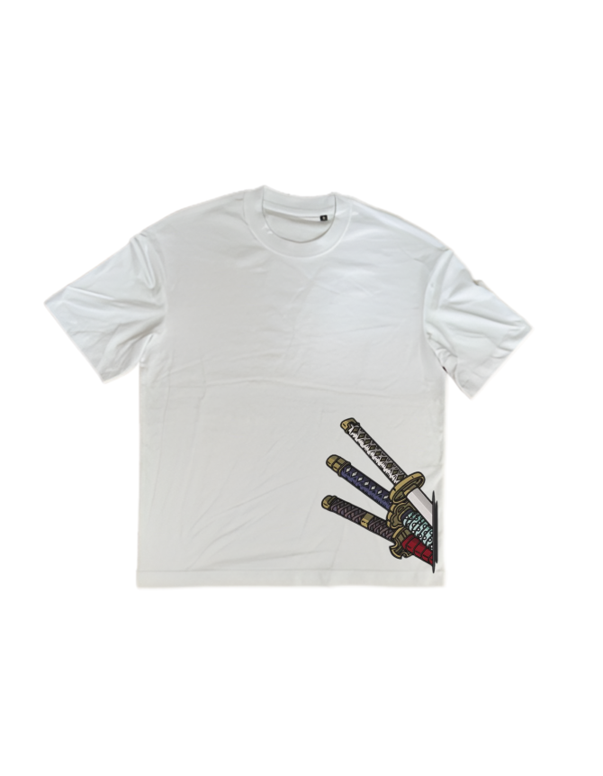 Tricou brodat Roronoa Zoro "Swords" - One Piece - imagine 2