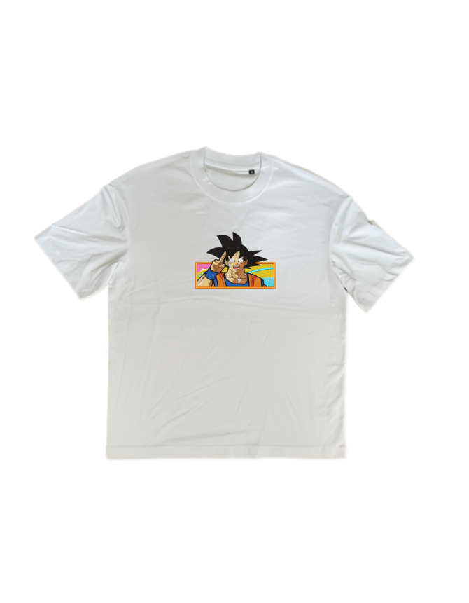 Tricou brodat Goku - Dragon Ball - imagine 2