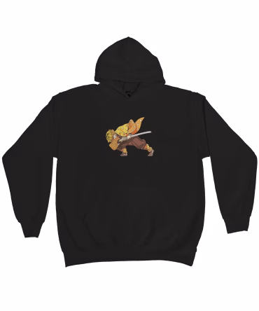 Hanorac brodat Zenitsu Agatsuma - Demon Slayer