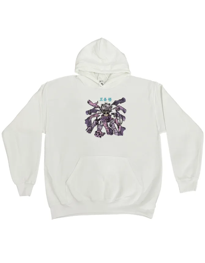 Hanorac Gojo Center - Jujutsu Kaisen - imagine 2