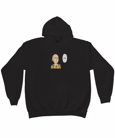 Hanorac Saitama „ok” – One Punch Man