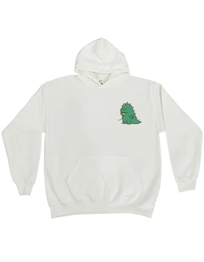 Set Hanorace Cuplu Matchy Dinosaur - imagine 2