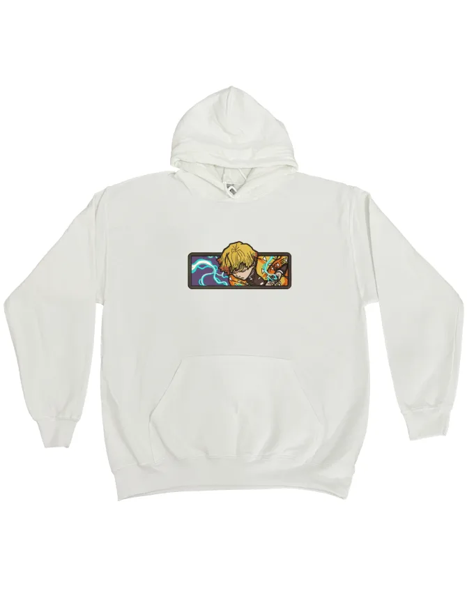 Hanorac Zenitsu Border V2 - Demon Slayer - imagine 2