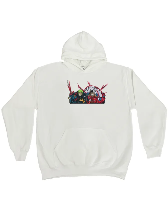 Hanorac Luffy & Zoro V2 - One Piece - imagine 2