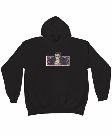 Hanorac brodat Nezuko Kamado - Demon Slayer