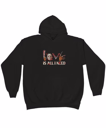 Hanorac Love is All I Need - Halloween