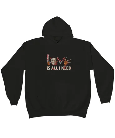 Hanorac Love is All I Need - Halloween