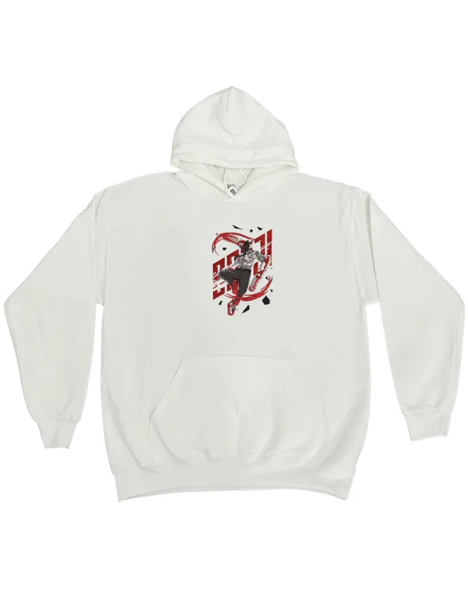 Hanorac Chainsaw Man Pose - imagine 2