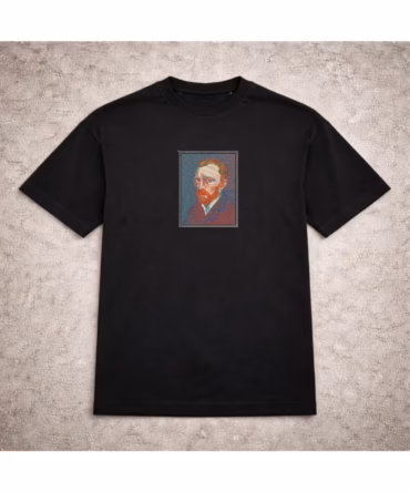 Tricou Brodat Van Gogh „Self-Portrait”