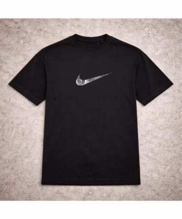 Tricou Brodat Statue Logo