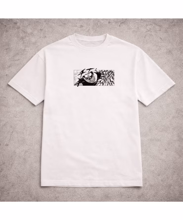 Tricou brodat Sasuke Uchiha Cursed Mark - Naruto