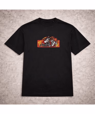 Tricou brodat Ichigo Kurosaki Hollow - Bleach