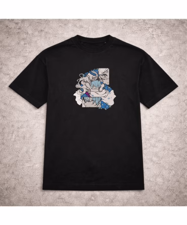 Tricou brodat Frieren si Himmel Sousou no Frieren