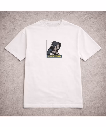 Tricou brodat Sasuke Uchiha - Naruto