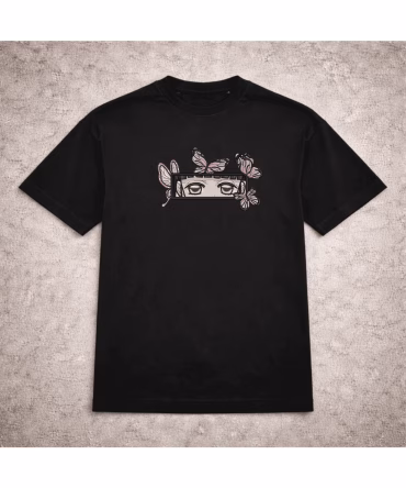 Tricou brodat Kanao Tsuyuri - Demon Slayer