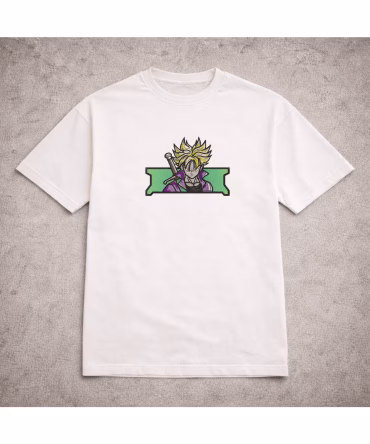 Tricou brodat Future Trunks V2 - Dragon Ball
