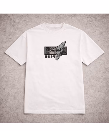 Tricou brodat Kaiju No. 8 V2