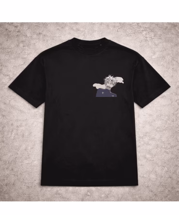 Set tricouri brodate cuplu Gojo si Geto Jujutsu Kaisen