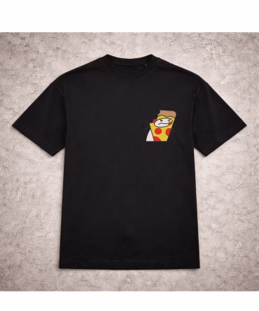 Set tricouri brodate cuplu Matchy Pizza