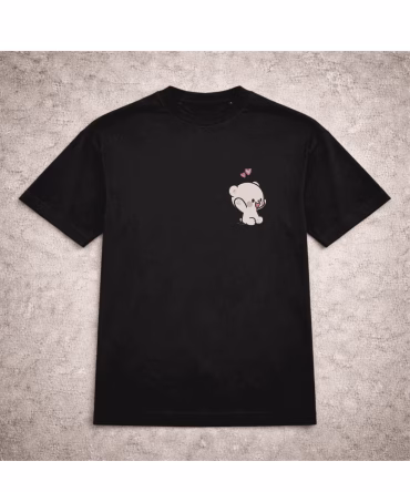 Set tricouri brodate cuplu Loving Bears