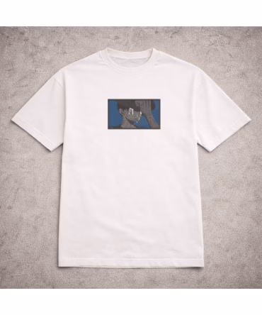 Tricou brodat Luffy Crying One Piece