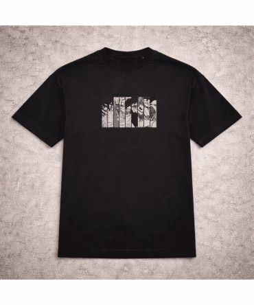 Tricou brodat All Titans Attack on Titan