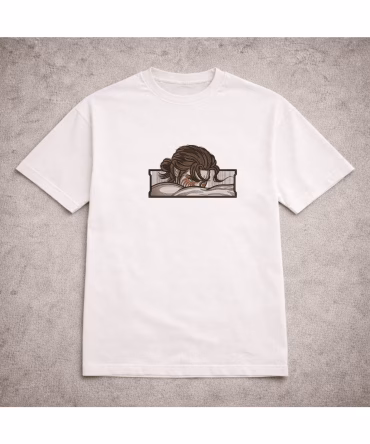 Tricou brodat Eren Yeager Painting Attack on Titan
