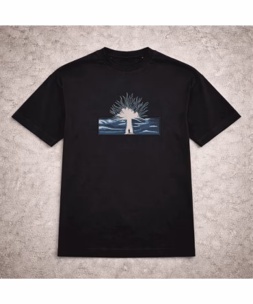 Tricou brodat Attack on Titan Tree