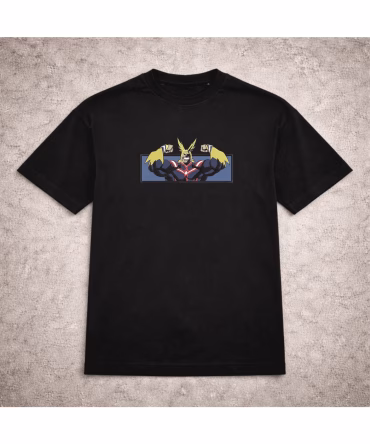 Tricou brodat All Might My Hero Academia