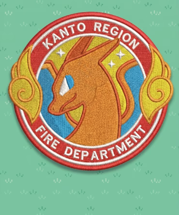 Patch brodat Charizard Pokemon