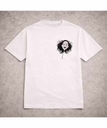 Tricou brodat The Hanging Balloons Junji Ito