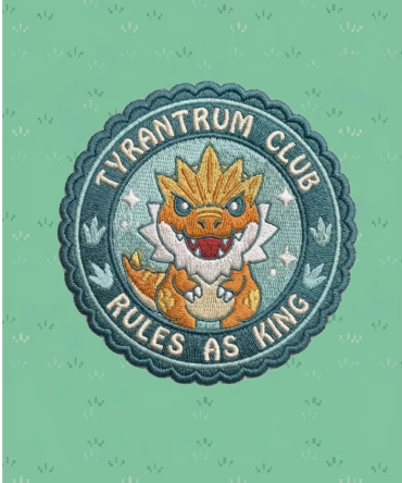 Patch brodat Tyrantrum Pokemon