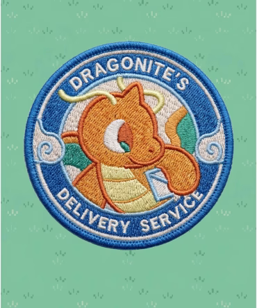 Patch brodat Dragonite Pokemon