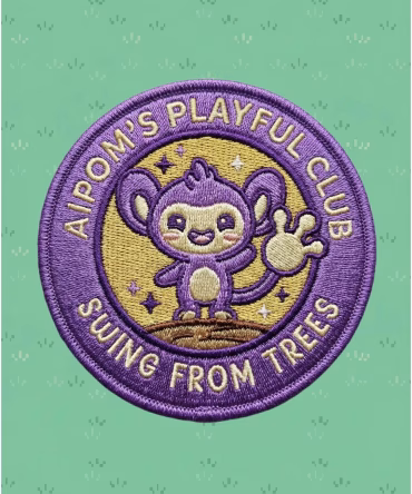 Patch brodat Aipom Pokemon