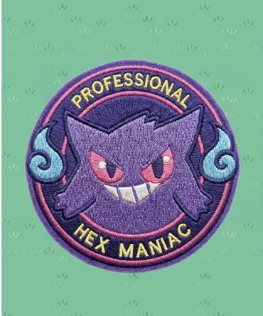 Patch brodat Gengar Pokemon