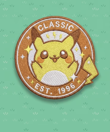 Patch brodat Pikachu Pokemon
