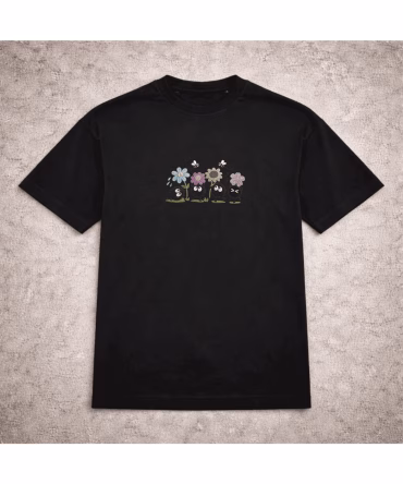 Tricou brodat Susuwatari Spirited Away