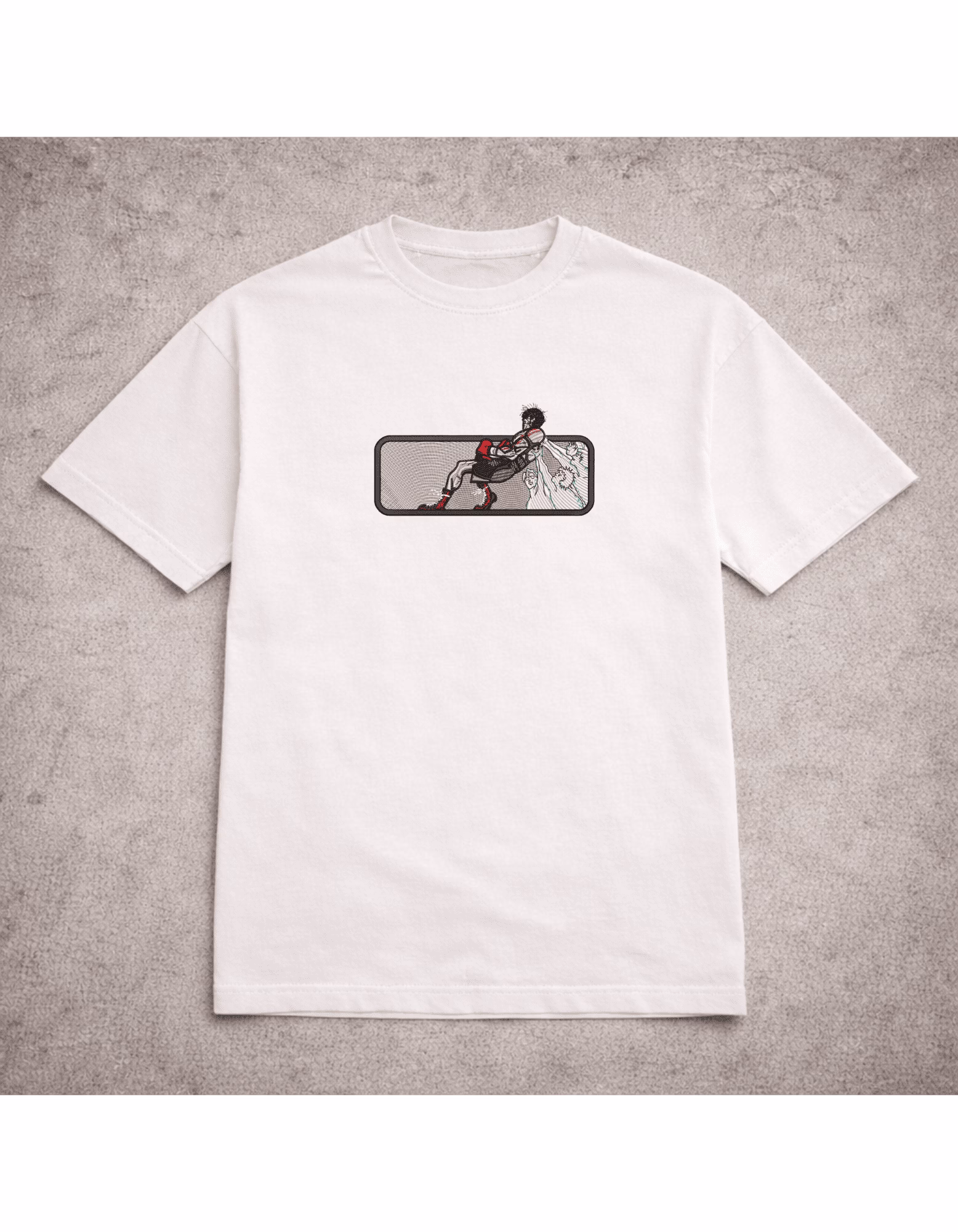 Tricou brodat Ippo Border Hajime no Ippo