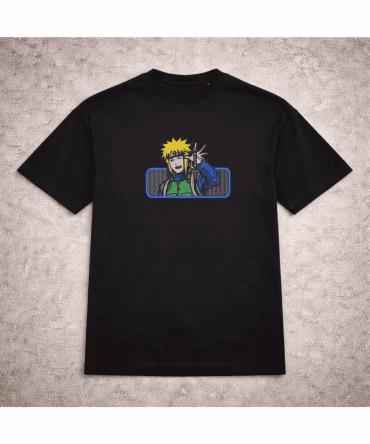 Tricou brodat Minato Border Naruto