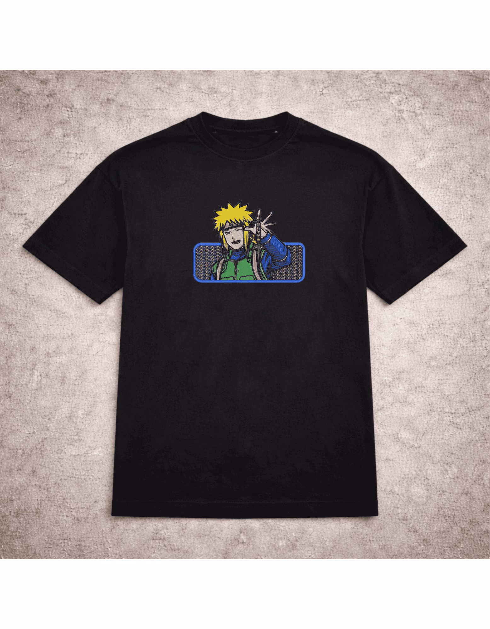Tricou brodat Minato Border Naruto