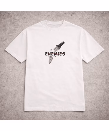 Tricou brodat No Enemies Vinland Saga